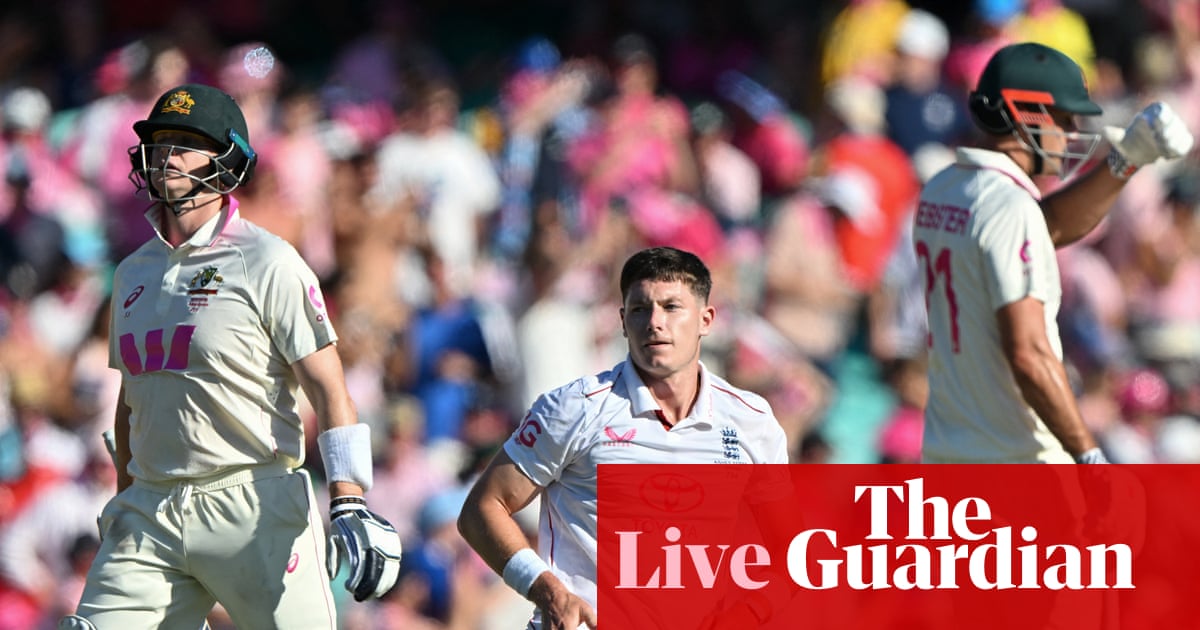 Australia v England: fifth Ashes Test, day three – live reaction | Ashes 2025-26