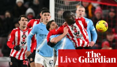 Sunderland v Manchester City: Premier League – live | Premier League