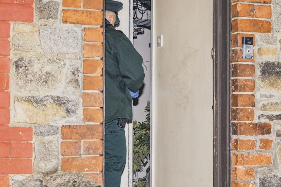 Emergency services deal with a fire at a cannabis factory in the Thomas Street area of Bessbrook on January 18th 2026 (Photo by Kevin Scott) 