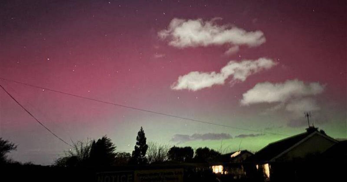 Cork gets to see spectacular aurora borealis