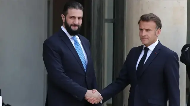 Syria's President, France's Macron discuss unity, post-war reconstruction
