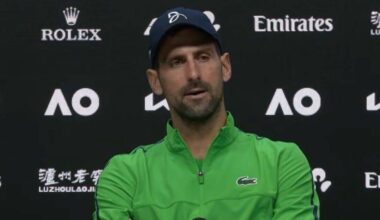 Djokovic slams 'disrespectful' Australian Open question - Tennis - Sports