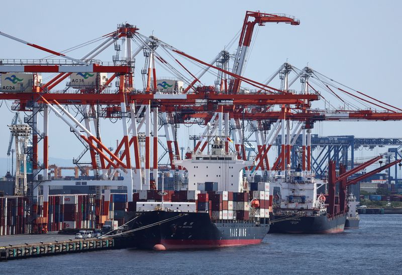 Japan's exports rise for fourth straight month, partly boosted by weaker yen