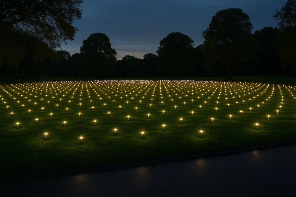 Dad who tried to take his own life is creating The Field of 4,300 Lights to raise suicide awareness