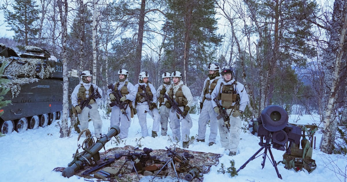 The Arctic camp where troops are training for war with Russia – POLITICO