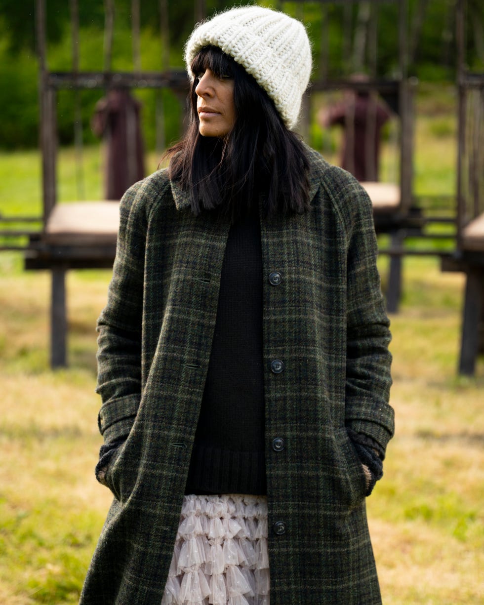 Claudia Winkleman Traitors outfits claudia winkleman traitors outfits