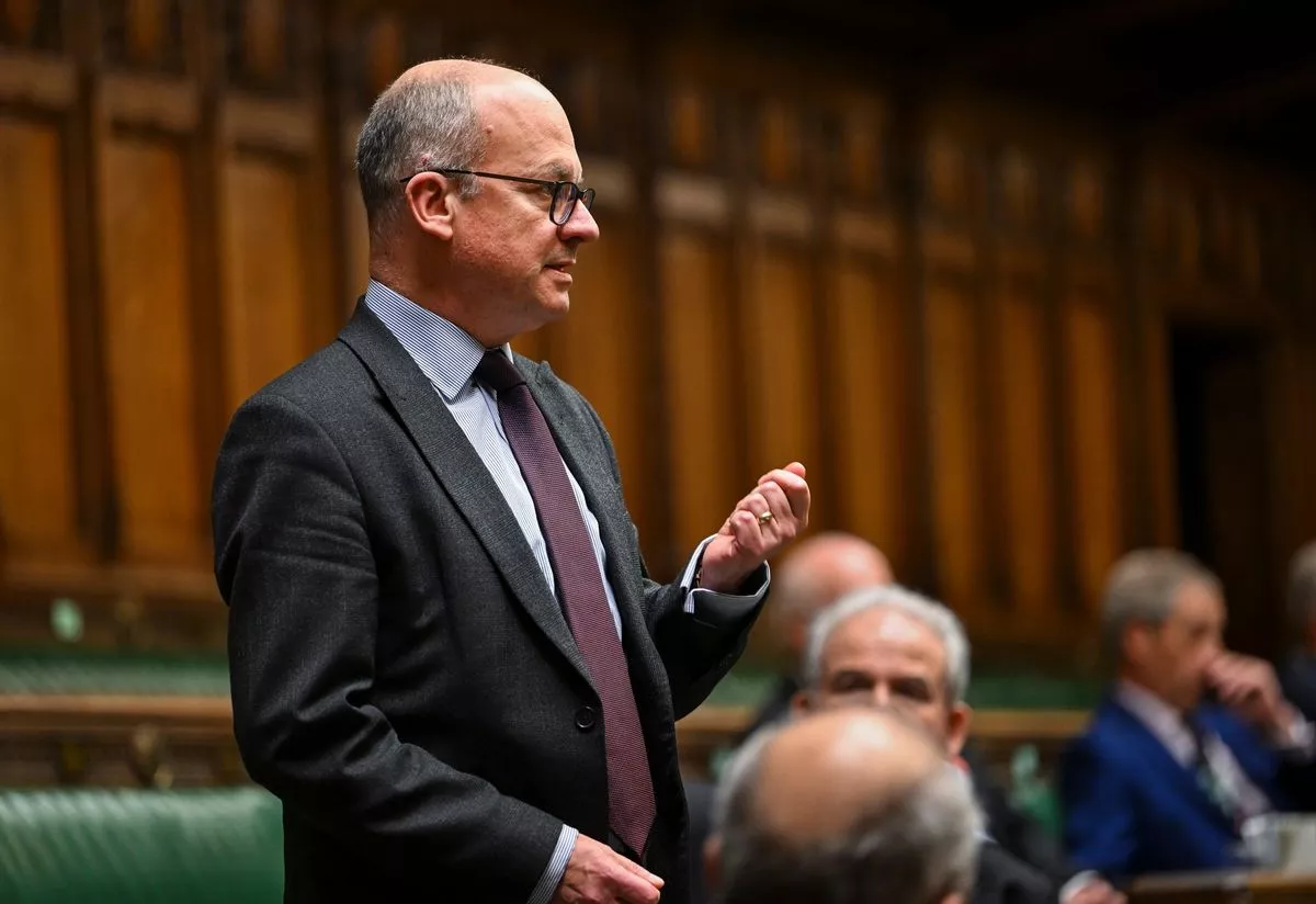 Dumfries and Galloway MP John Cooper speaking in the Commons