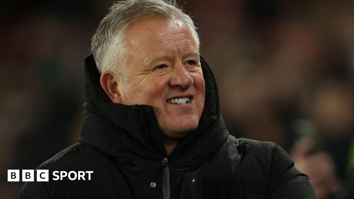 Chris Wilder smiling