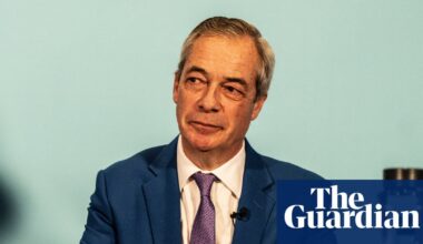 Farage accused of ‘parroting Kremlin lines’ after remarks on UK troops in Ukraine | Nigel Farage