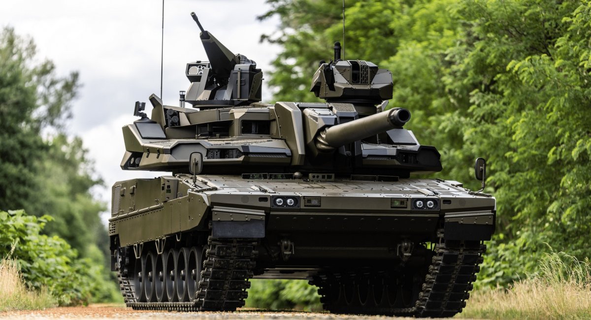 Image of prospective main battle tank under MGCS project