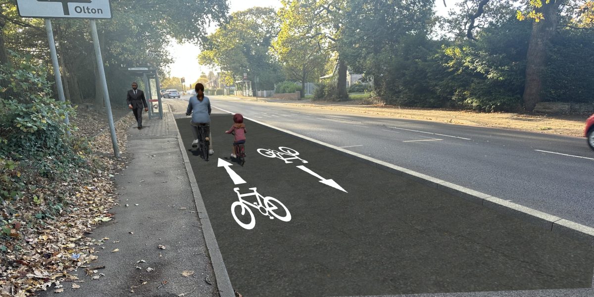 Have your say on plans to upgrade Solihull cycle route