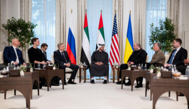 US, Ukraine and Russia meet in Abu Dhabi for first trilateral peace talks