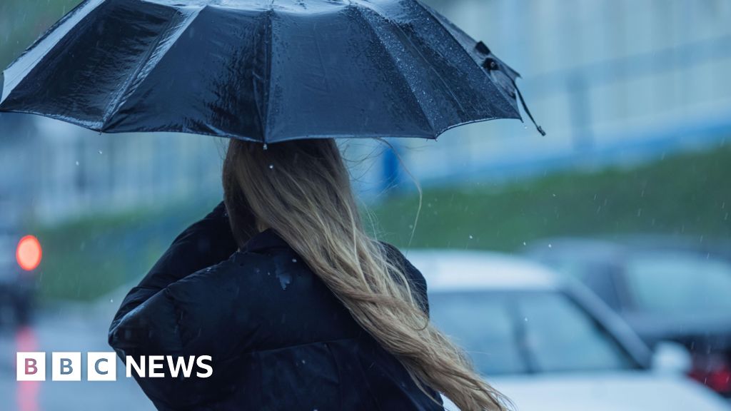 Rain warning comes into effect with wind warning also issued