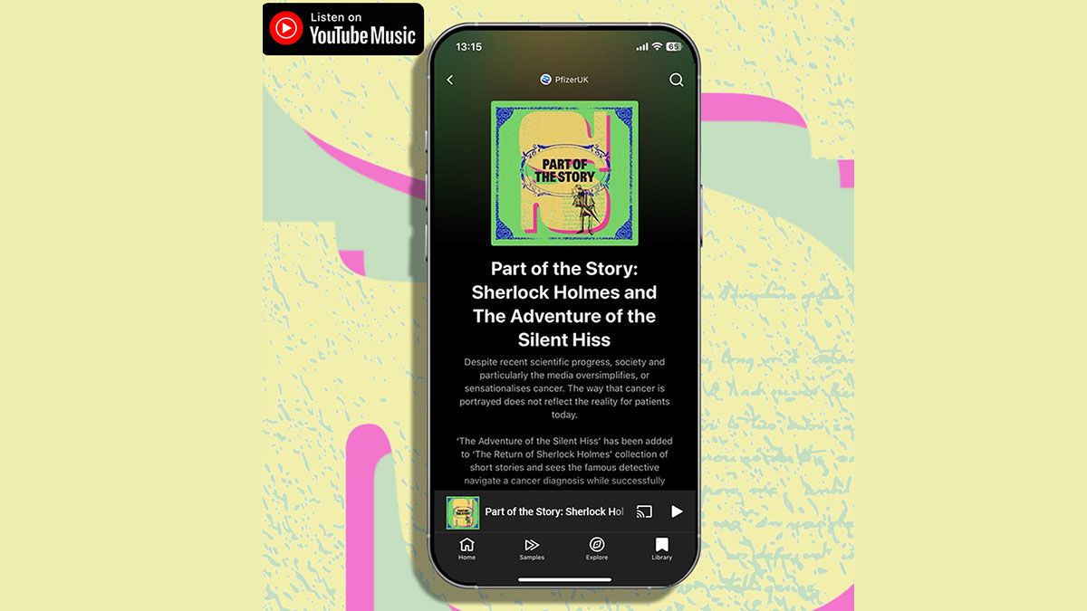 Brett voices Sherlock Holmes and Dr Watson in audiobook 'The Adventure of the Silent Hiss'