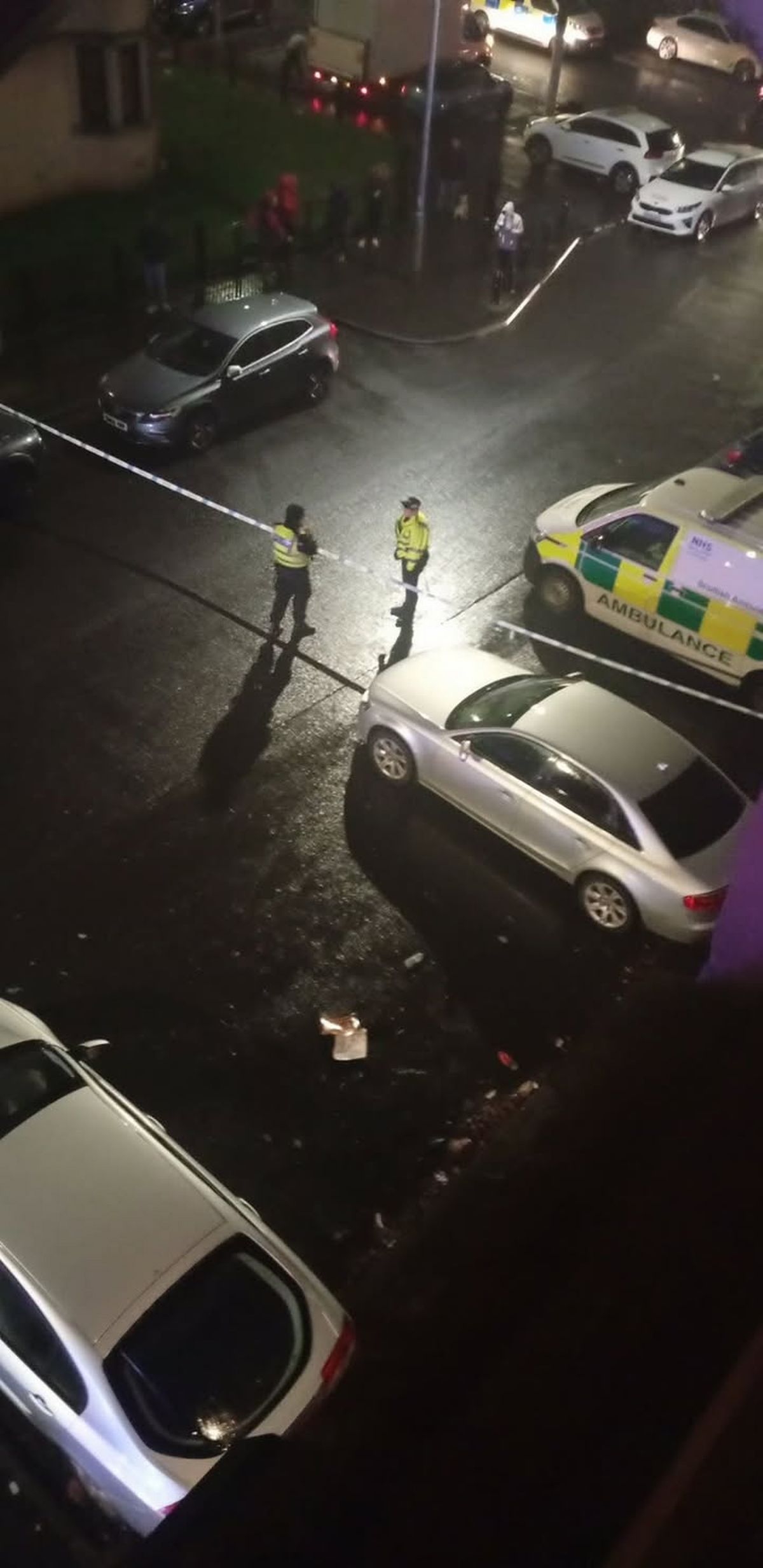 A cordon was erected and nearby residents evacuated 