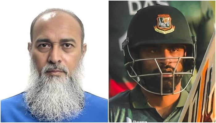 BCB director M Nazmul Islam and Bangladeshi former international cricketer can be seen in this photo collage. — BCB/Facebook/@Tamim Iqbal
