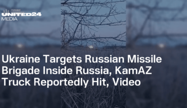 Ukraine Targets Russian Missile Brigade Inside Russia, KamAZ Truck Reportedly Hit, Video — UNITED24 Media