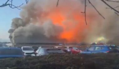 Bangor fire: Residents told 'keep windows closed' | UK | News