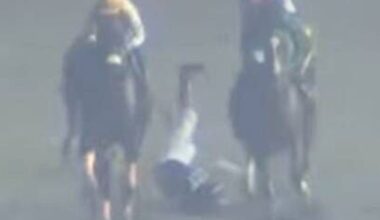 Jockey, 32, dies after getting trampled on by horse in horror fall | Racing | Sport