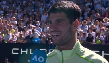 Australian Open LIVE: Carlos Alcaraz turns air blue as boos ring out | Tennis | Sport