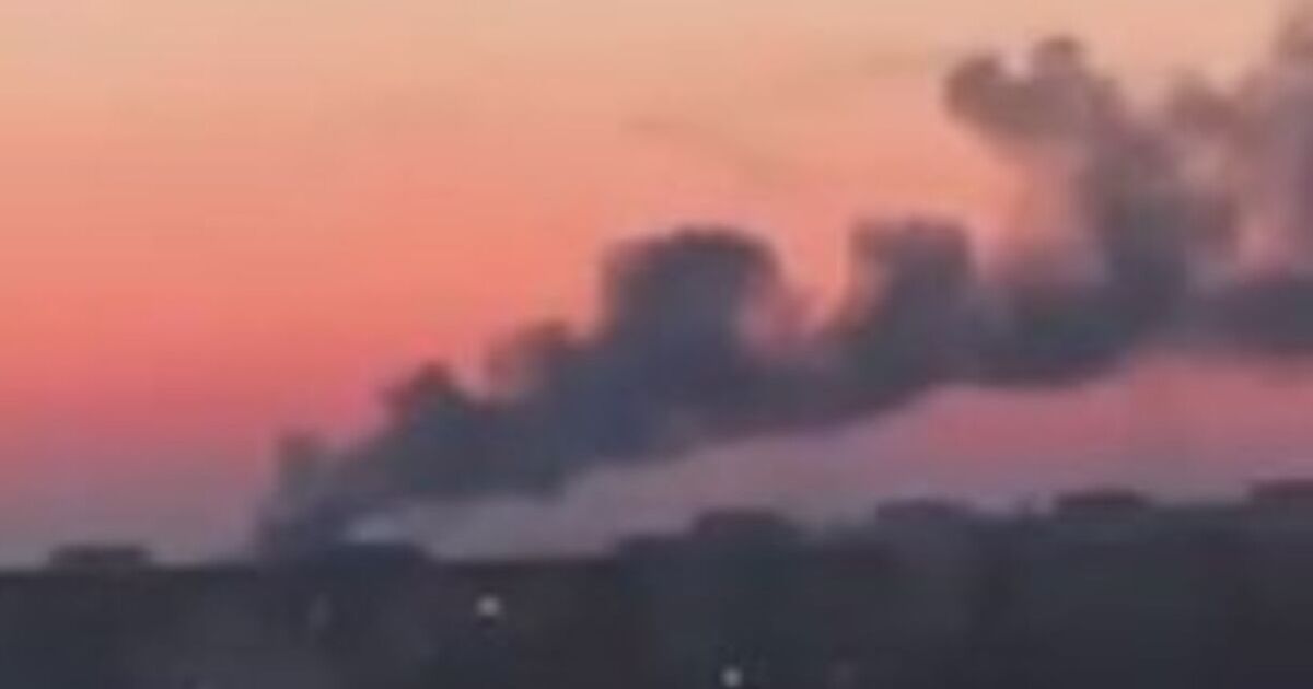 Russia burning after massive Ukrainian attack as 1,200 of Putin's men 'wiped out' | World | News