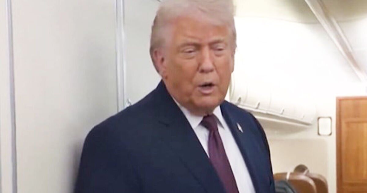 Donald Trump issues bombshell update on air as Fox News delivers health alert | TV & Radio | Showbiz & TV