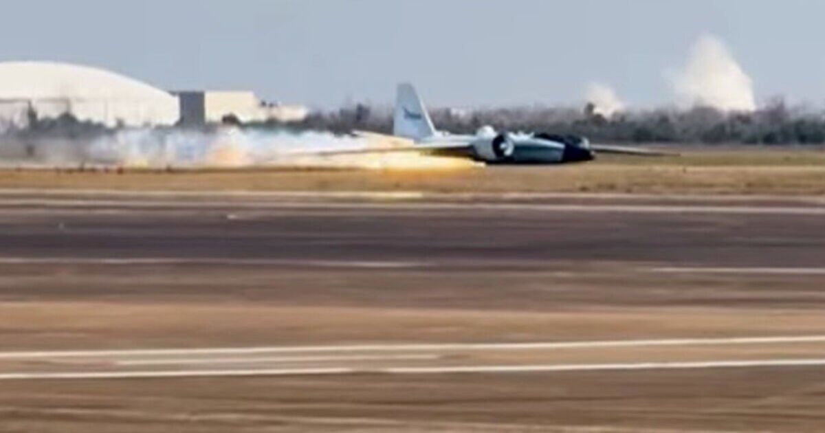 Horror moment NASA plane is forced into emergency landing | World | News