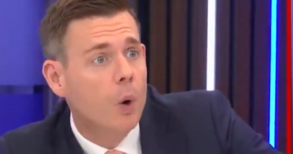 Moment GB News host explodes at Labour over migrant crisis in fiery clash | TV & Radio | Showbiz & TV