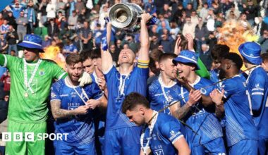 Dungannon Swifts lifted the Irish Cup in 2025
