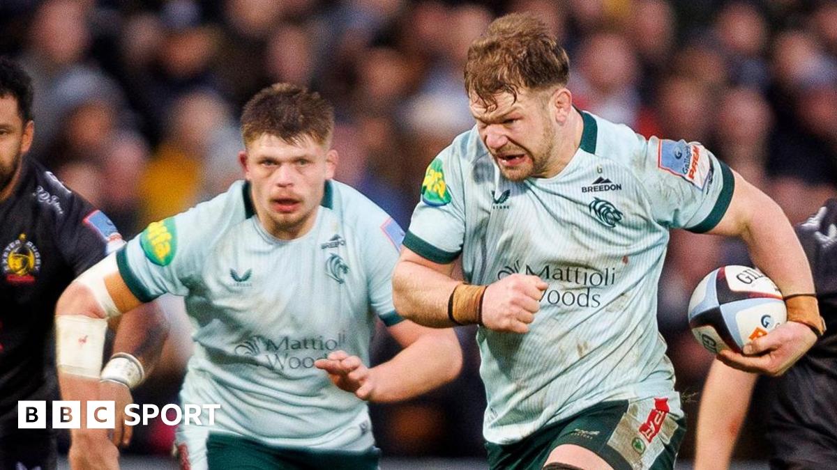 Olly Cracknell in action for Leicester Tigers