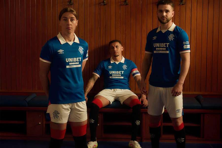 Glasgow Rangers shirt is a classic