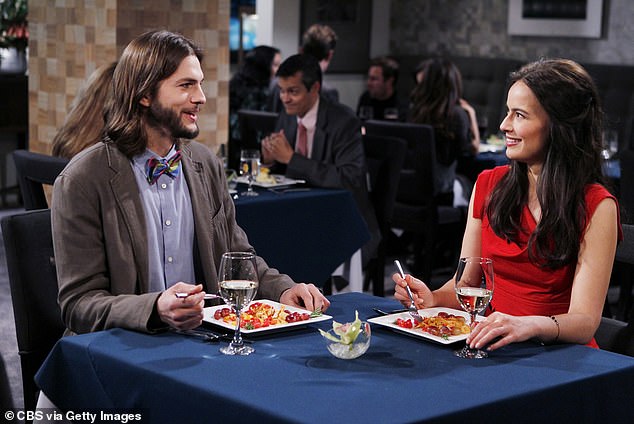 Sophie featured as Zoe, girlfriend to Ashton Kutcher's character Walden in American sitcom Two and a Half Men