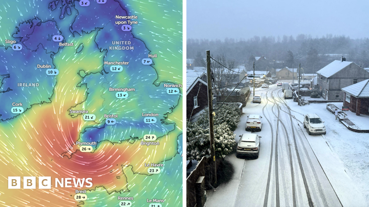 Storm Goretti live updates: 99mph gusts as red warning in force for parts of UK
