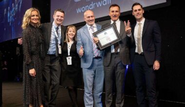 Churchill Living score hat trick at Oscars of house building industry taking gold in ‘Best Retirement Home Developer’ at the WhatHouse? Awards in London with host Gaby Logan