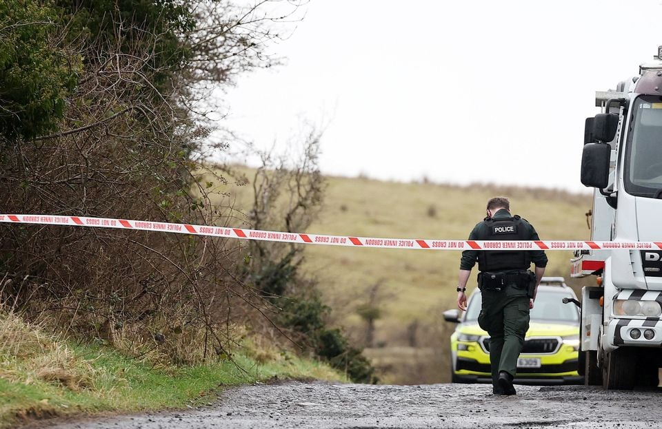 Press Eye - Belfast - Northern Ireland - 14th January 2026
Police on the Divis Road and Tornaroy Road area of west Belfast where there is an ongoing security alert.
Picture by Jonathan Porter/PressEye