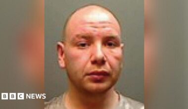 Police custody image of Kieran Cameron.