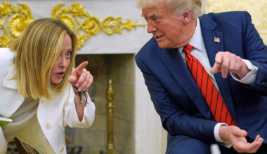 Georgia Meloni emerges as America and Europe’s go-between