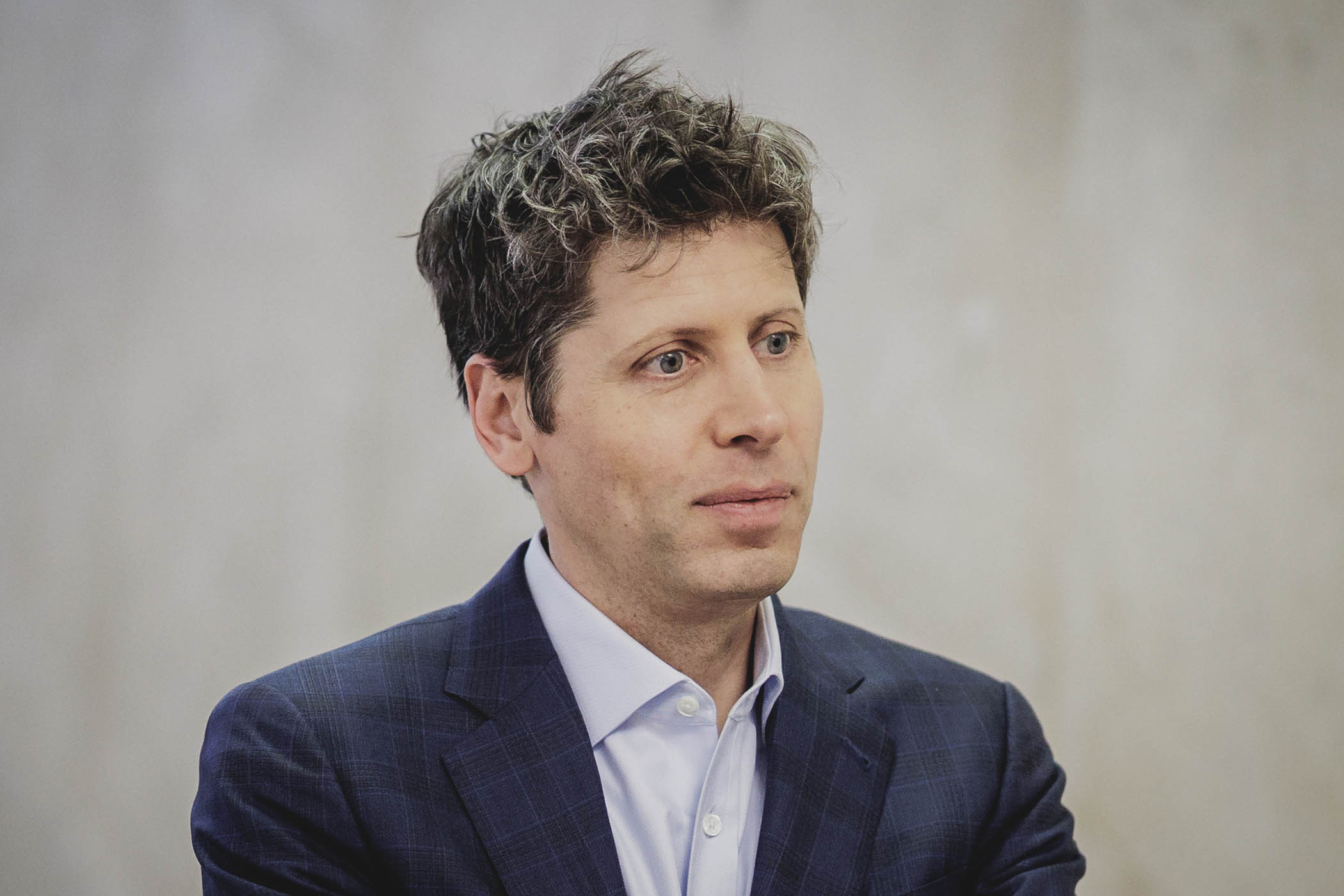 Sam Altman, the CEO of OpenAI, in Berlin last September
