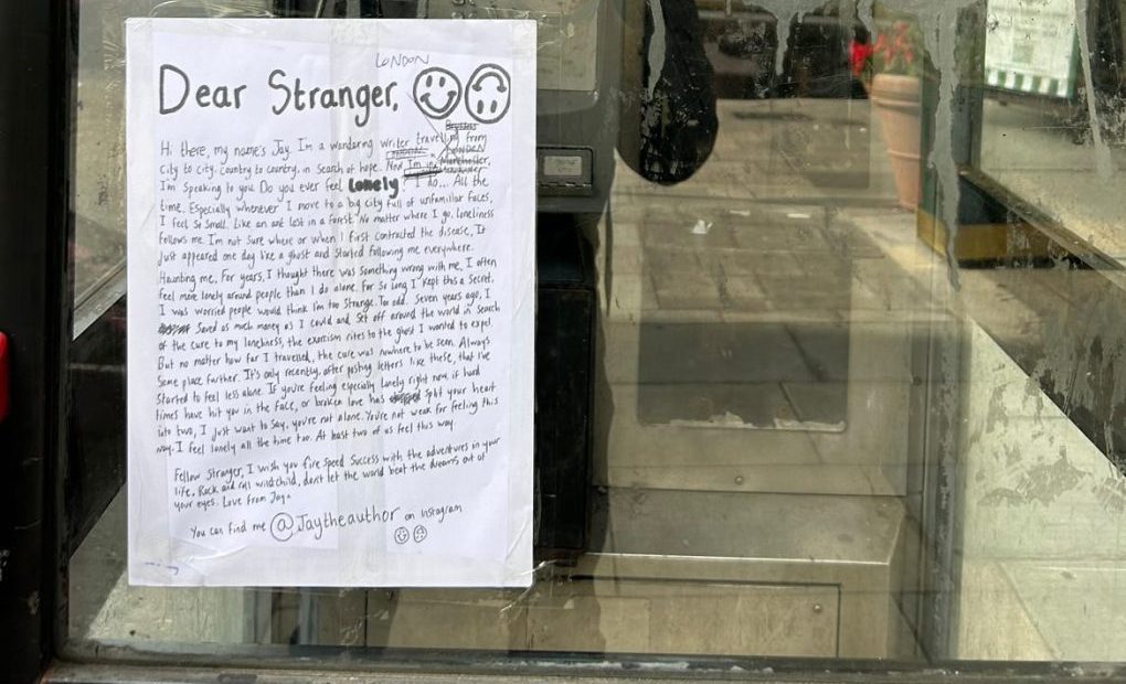 Dear Stranger: The letters travelling all around the world 