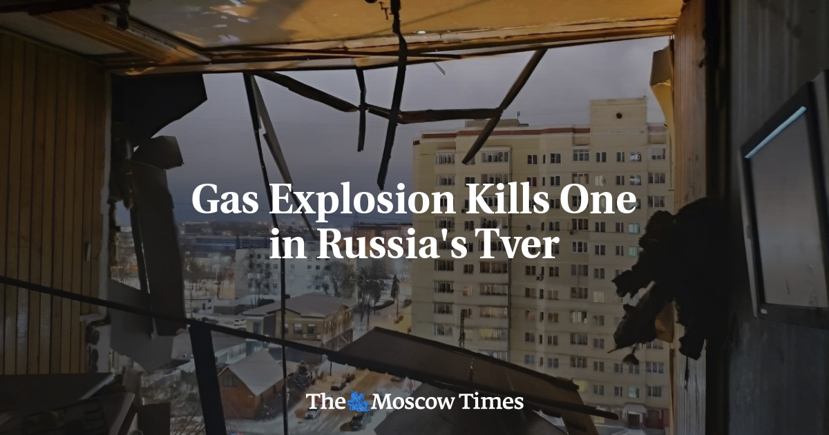 Gas Explosion Kills One in Russia's Tver