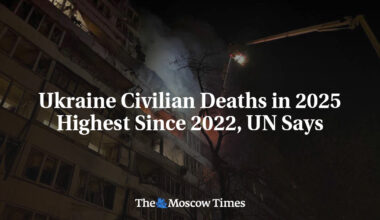 Ukraine Civilian Deaths in 2025 Highest Since 2022, UN Says