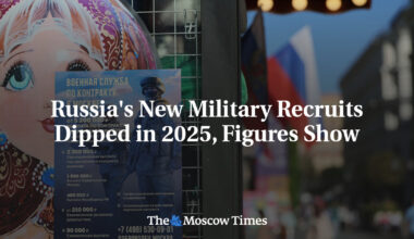 Russia's New Military Recruits Dipped in 2025, Figures Show