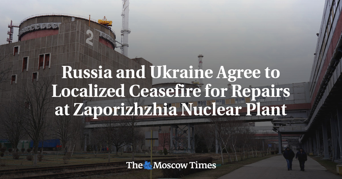 Russia and Ukraine Agree to Localized Ceasefire for Repairs at Zaporizhzhia Nuclear Plant