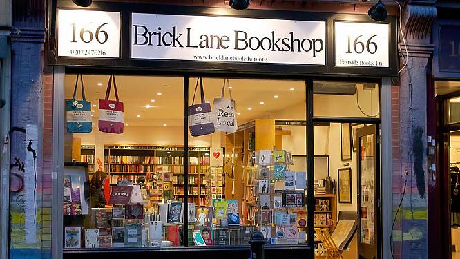 Brick Lane Bookshop storefront