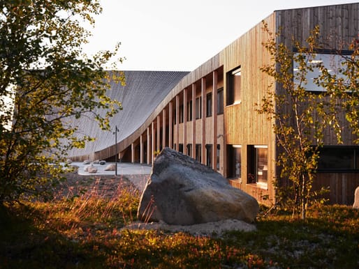  Čoarvemátta - Sámi Theater, High School and Reindeer Herding School, Kautokeino, Norway by 70°N arkitektur, Joar Nango, Snøhetta. Image credit: Lars Petter Pettersen-Snøhetta