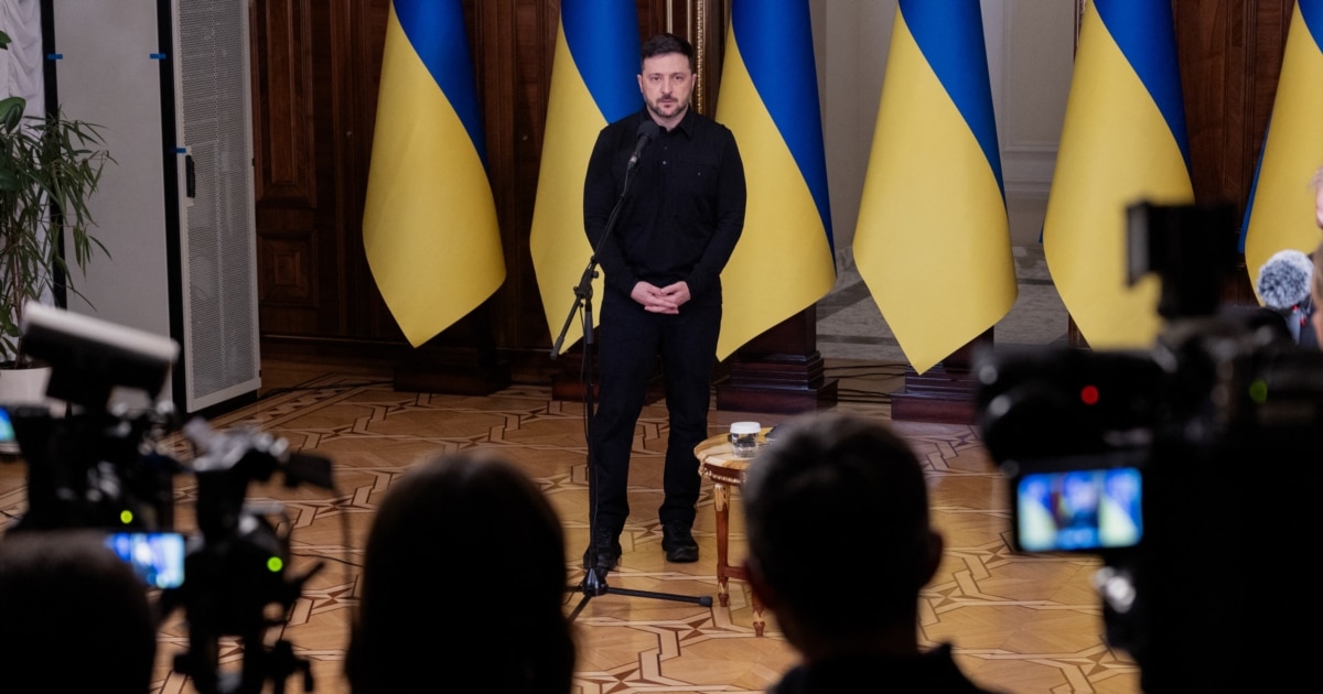 Ahead Of Big Week, Zelenskyy Vows Ukraine Will Fight On If Peace Talks Fail