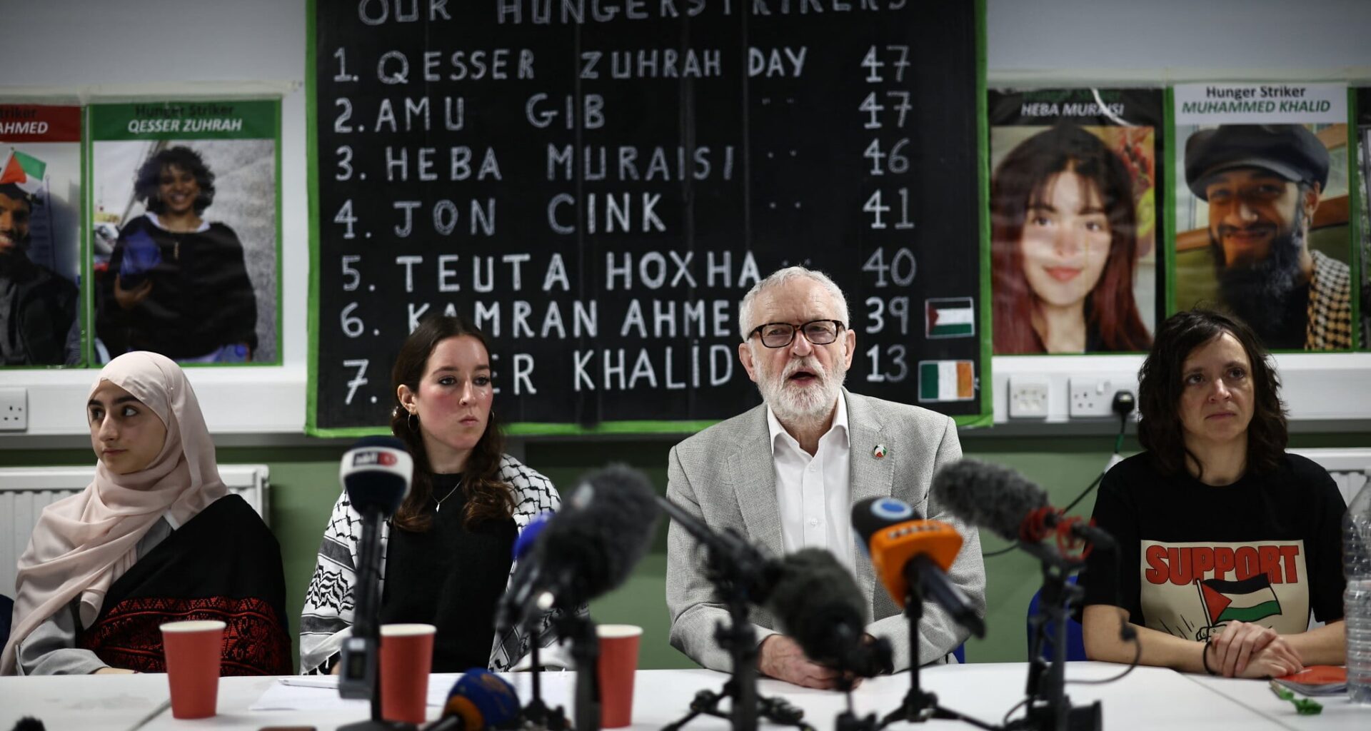 Health of hunger-striking anti-Israel activists in UK prison said 'deteriorating'