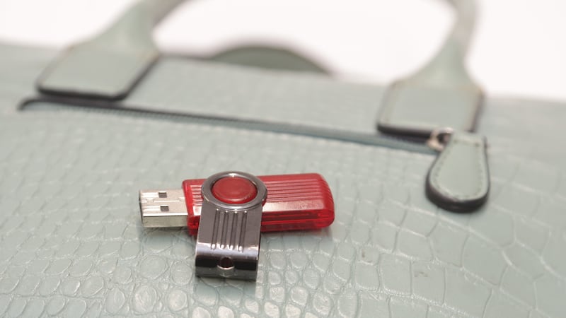 PSNI pen drive linked to a specialist protection unit was handed into a charity shop  