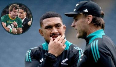 All Blacks 'jobs on the line' for Springboks tour, Scott Robertson's 'hardest challenge'