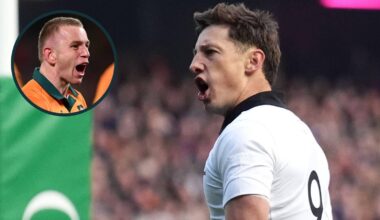 Ex-All Black's Test switch, Rogiard re-signs, Wallabies' mega deal